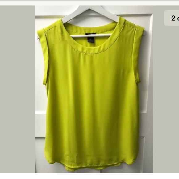 Ann Taylor Factory Sleeveless (Cuff) Tunic Blouse - Picture 2 of 8